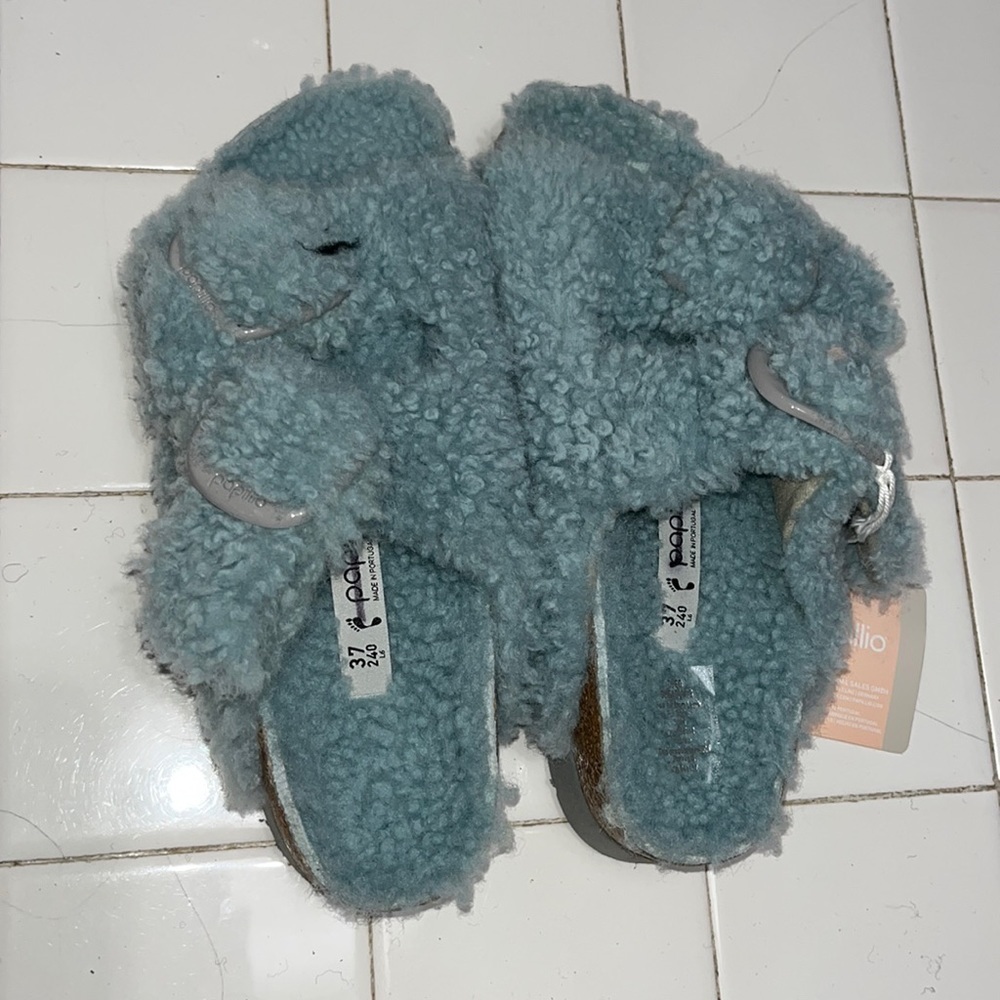 Birkenstock Arizona Big Buckle Shearling Size 6 NWT - Picture 12 of 16